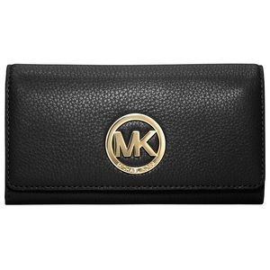 Black and Silver Michael Kors Wallet
